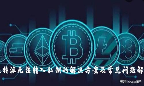 比特派无法转入私钥的解决方案及常见问题解析