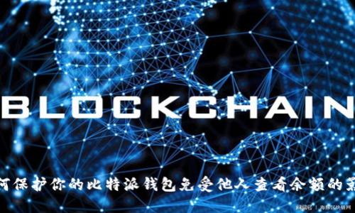 如何保护你的比特派钱包免受他人查看余额的影响