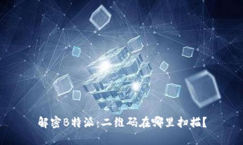 解密B特派:二维码在哪里扫描?