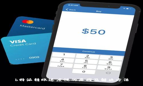 b特派转账速度慢的原因及解决方法